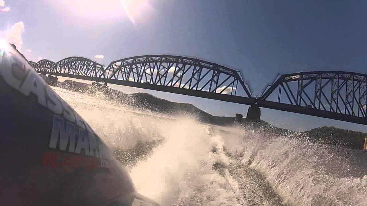 Rod Hodgskin | Bridge to Bridge 2013 la bordul barcă de pistă Kart Indy 800