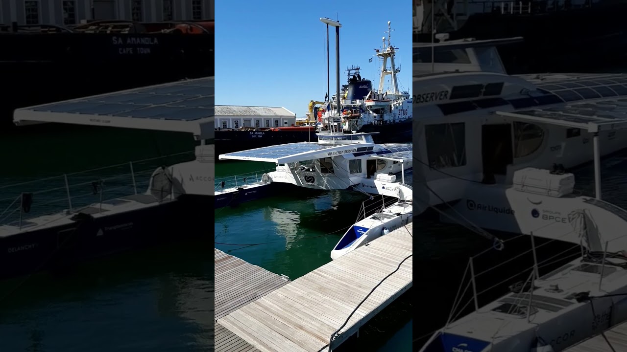 Barcă cu energie solară #Solar #yatch