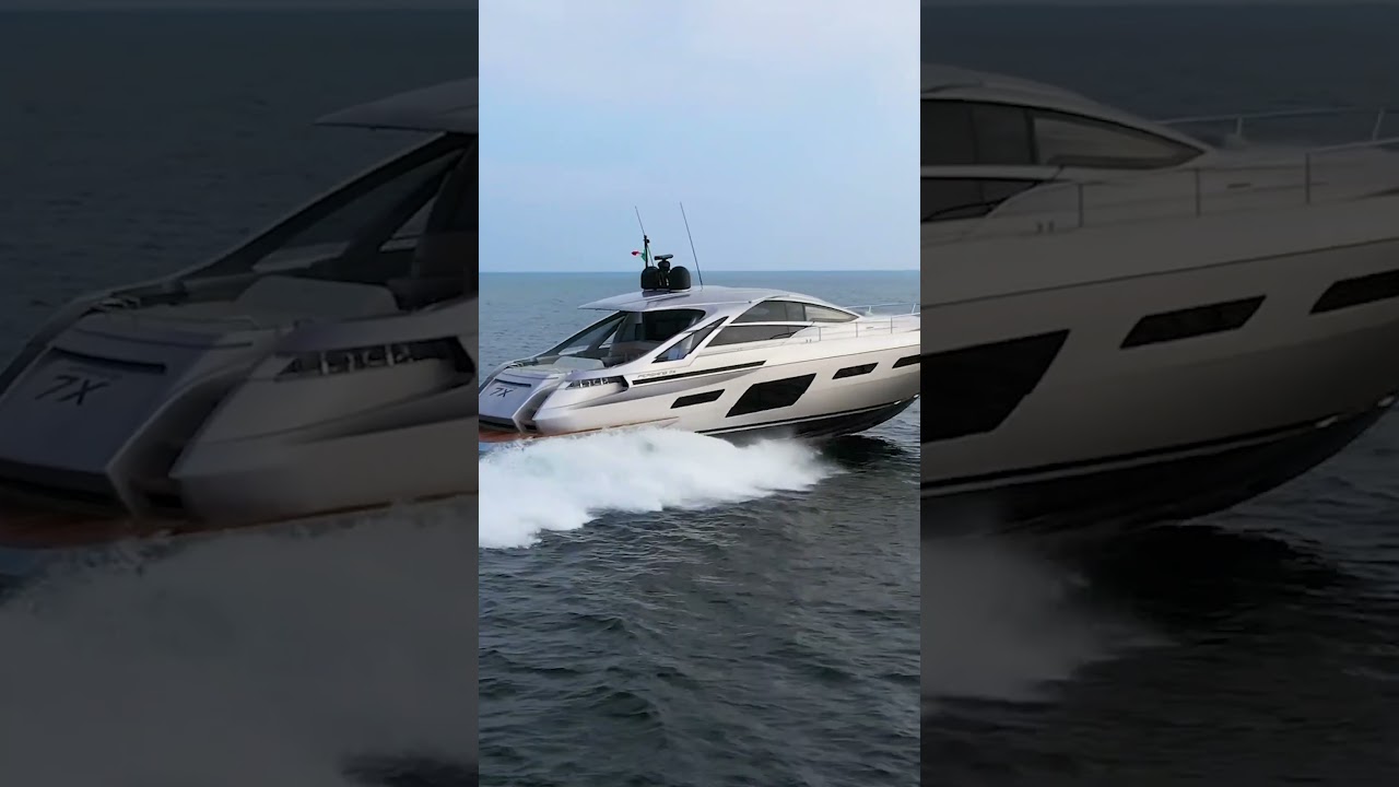 Yachts de lux - Pershing 7x, născut pentru a -ți da gâscă - grup Ferretti