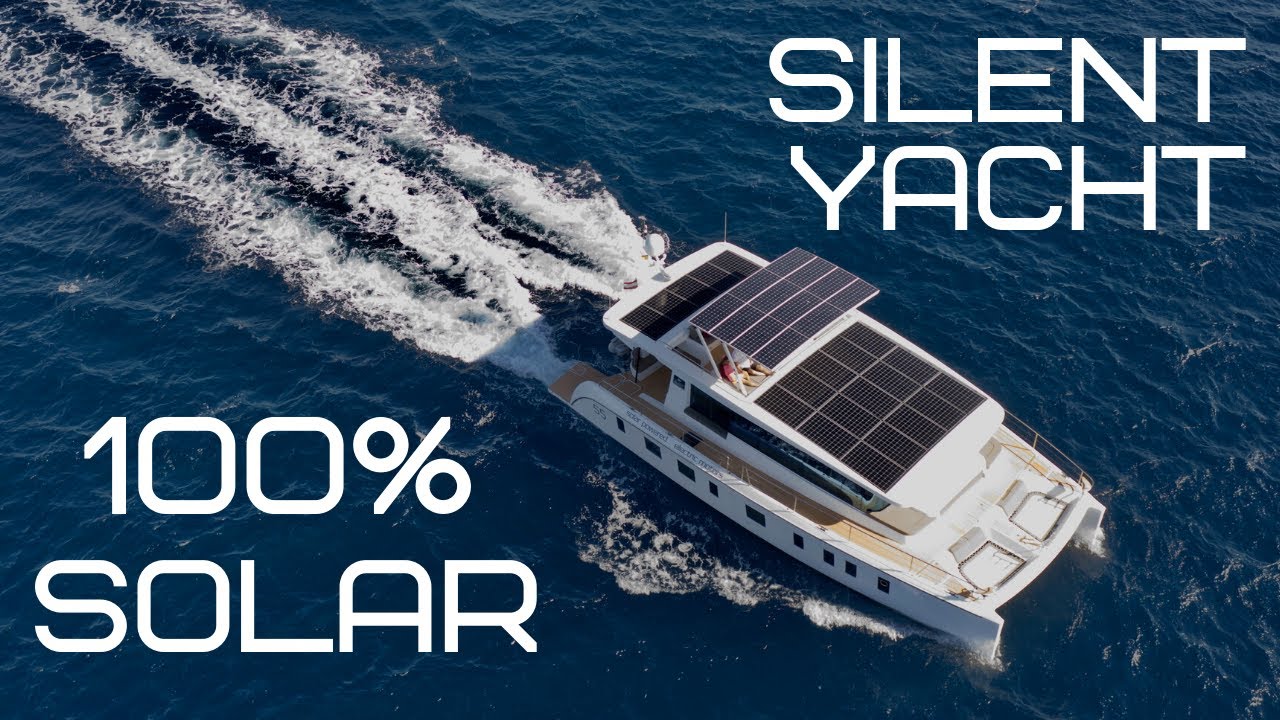 2.000.000 € 100% Solar Solar Electric Catamaran Silent 55 Yacht Walkthrough cu specificații /rezultate la final