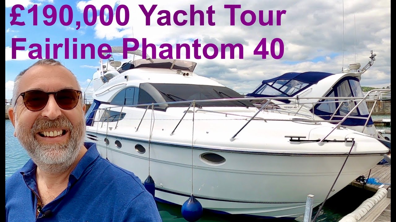 190.000 de lire sterline Tur: 2007 Fairline Phantom 40