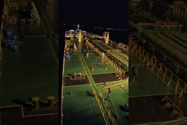 Night Watch on Giant Tanker #lifeatsea #ship #MerChantnavy #sailor #Cargoship #MarinerShots #Ocean