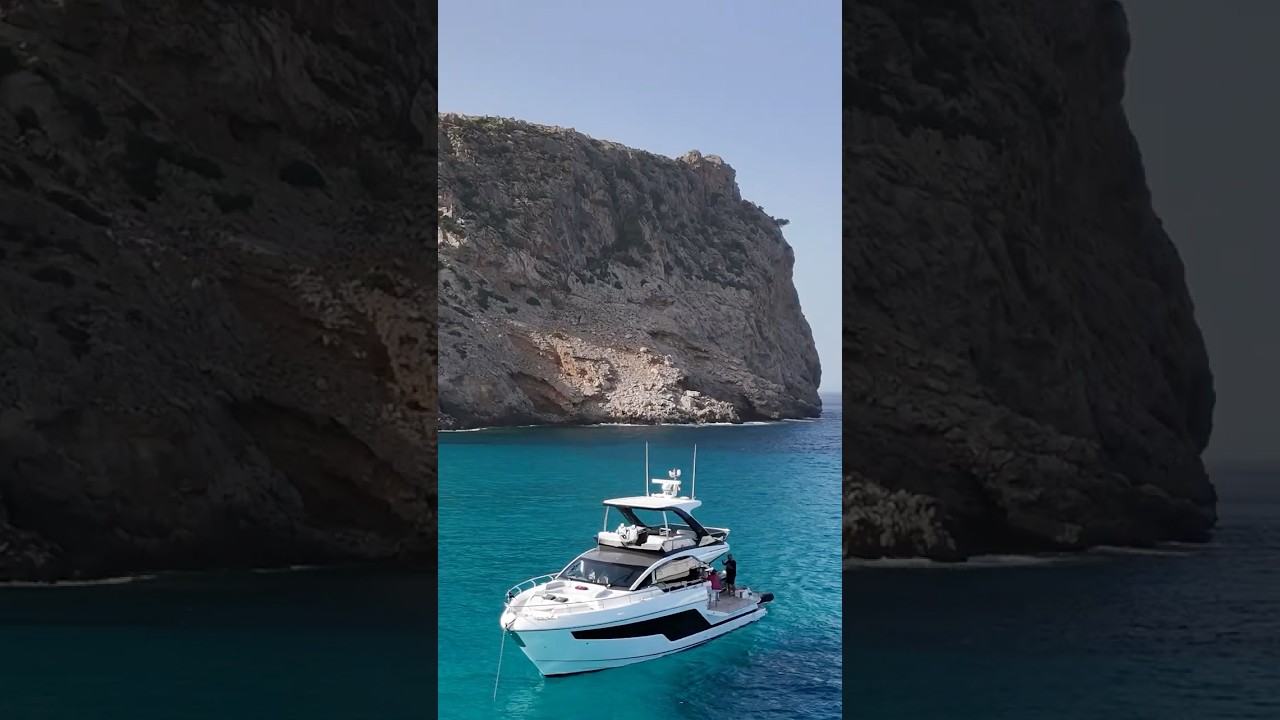 Fairline Squadron 58 - În habitatul natural #BOATLIFE #BOATSCOUK #BOATING #MALLORCA