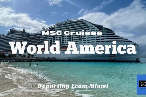 Turnește uimitorul MSC World America Una dintre cele mai mari nave de croazieră din World + Yacht Club