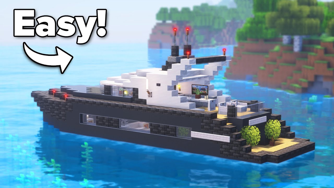 Minecraft: 10.000.000 $ Yacht de lux | Tutorial
