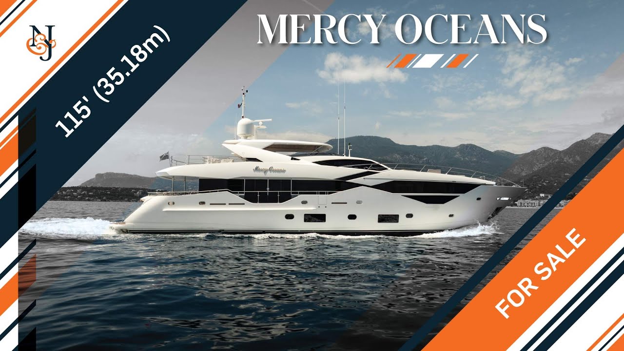M/Y MERCY Oceans de vânzare | 115 '(35,18 m) Sunseeker Yacht