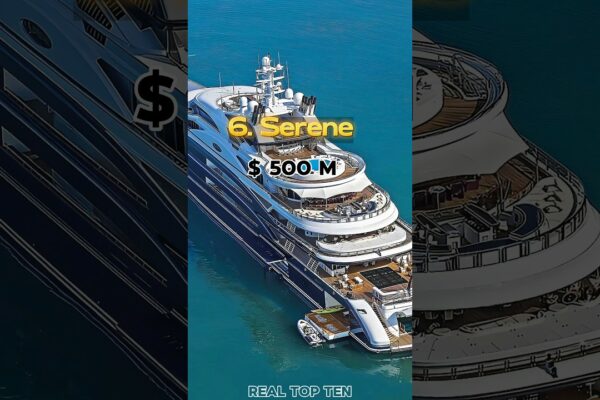 Top zece cele mai scumpe iahturi din lume #luxury #millionaire #shorts #top