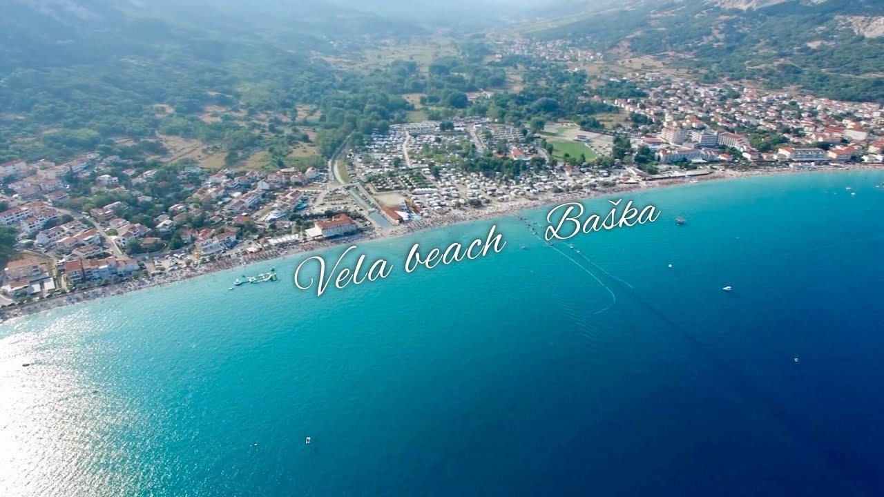 Plaja Vela, Baška
