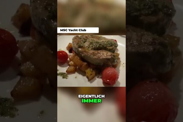 MSC Yacht Club: Restaurant și Lounge - Cu greu poate fi mai bun la bord!