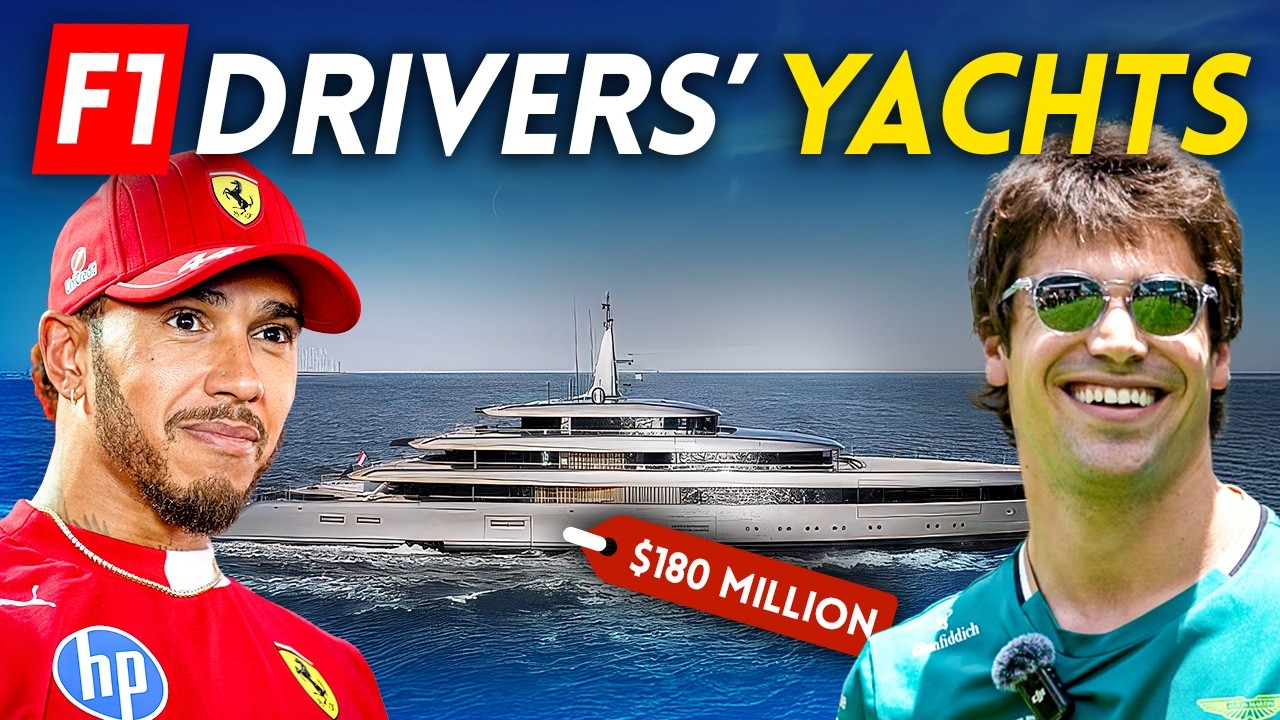F1 Driver Yachts Insane: 2025 Monaco Grand Prix!