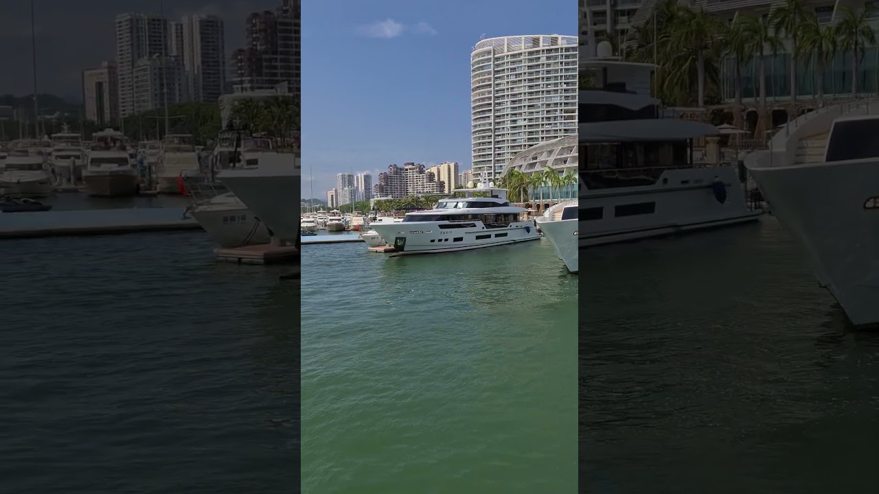 Experiența clubului internațional de iahturi Hongzhou. Călătorie cu iaht. #yachtlife #Hainan #China #PullManHotel
