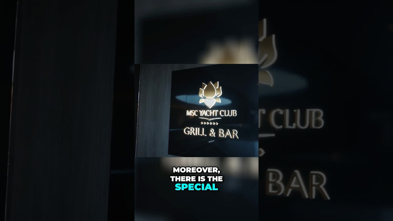 MSC Yacht Club: Nava din navă