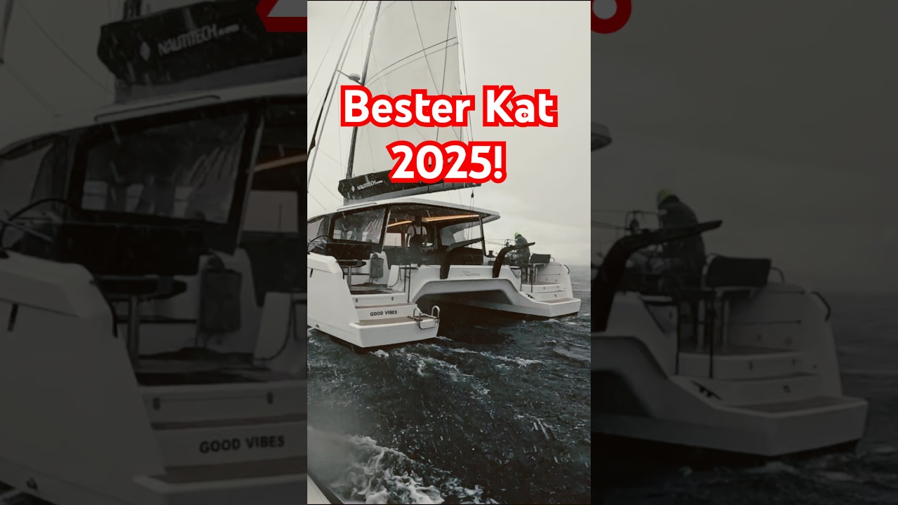 Bester Kat 2025 - NautiTech 48 Open IM Test #sailing #catamaran