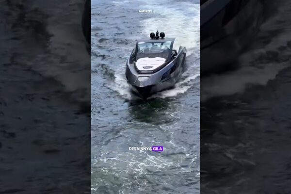 Yacht Tecnomar Lamborghini 63 #Shorts #ShortVideo #ViralShorts