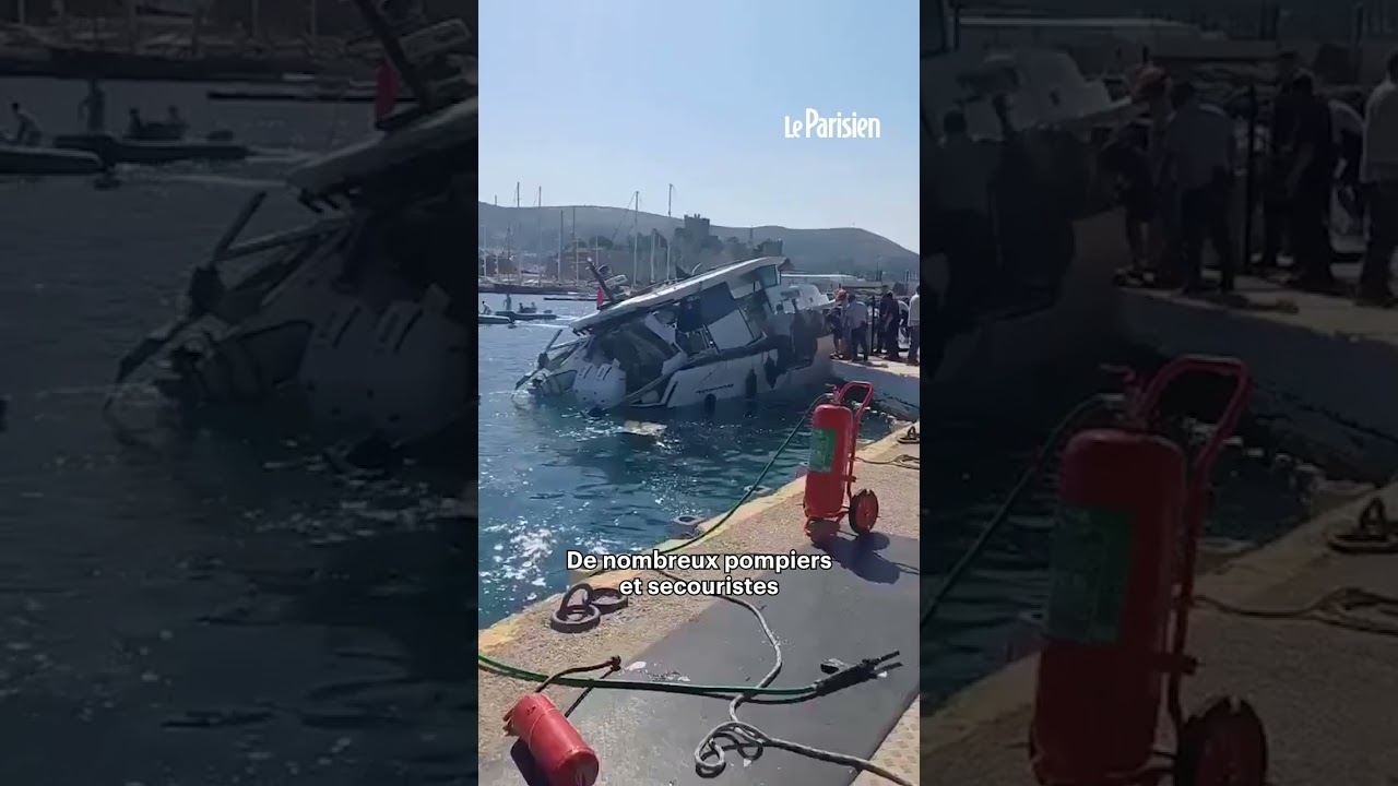 Un iaht explodează în Türkiye, pasagerii săi miraculoși