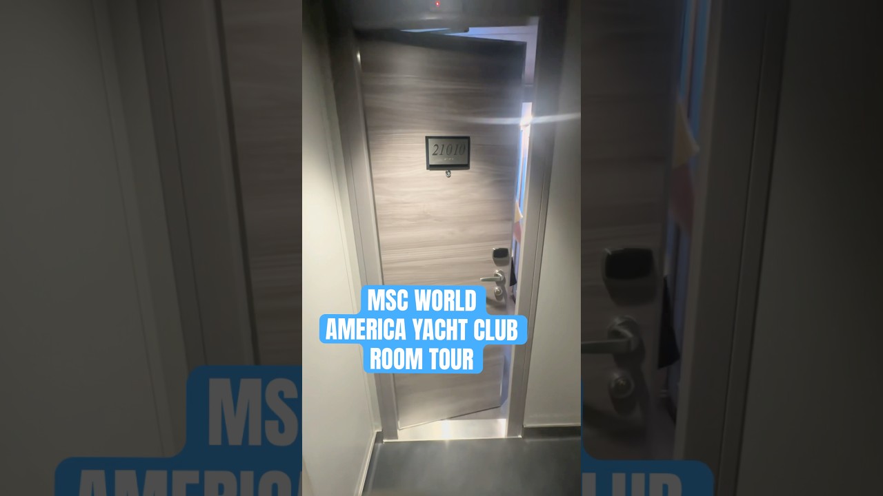 Alăturați -ne la noi pentru un turneu de camere de yacht la bordul noului @msccruisesusa World America! #MSCCRUISES