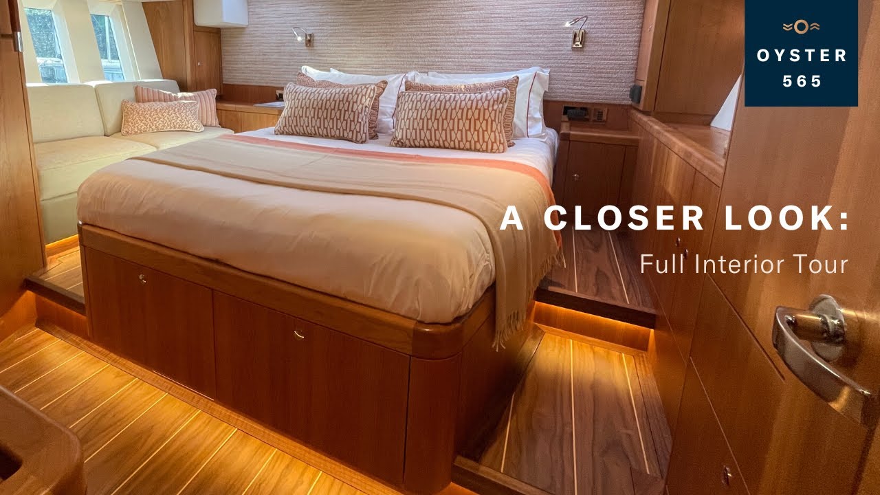 O privire mai atentă: Cherry Oyster 565 Tour interior | Oyster Yachts