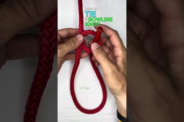 Cum să legați un nod de bowline