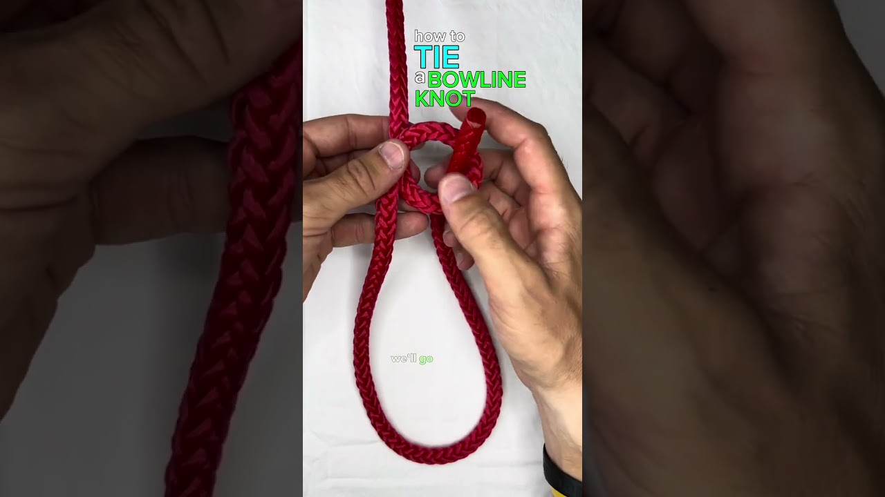 Cum să legați un nod de bowline