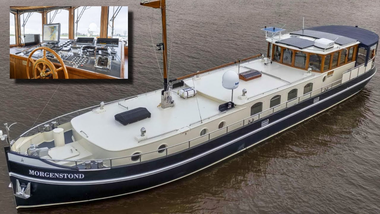 Yacht cu motor de oțel de 645 € de 645k de vânzare! (Interval de 5.000 nm)