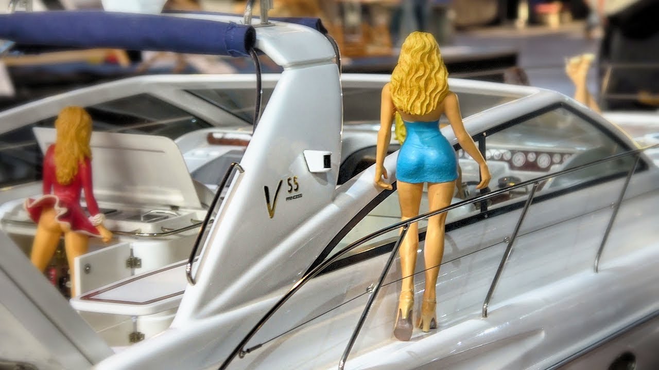 Yachts RC de lux și bărci sport în detaliu IG Yacht Modellbau | Fascinație Friedrichshafen 2018