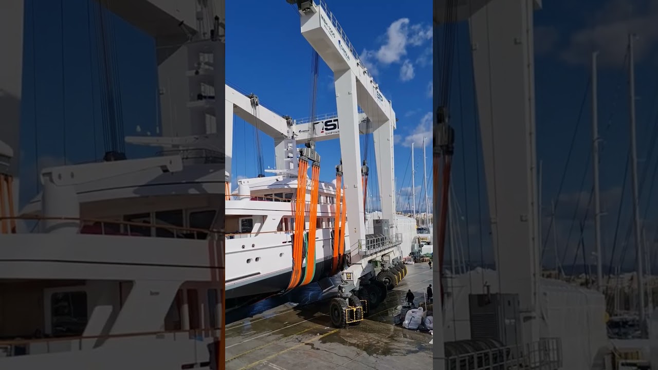 Ridicarea unei vieți: lansarea Mega Yacht!