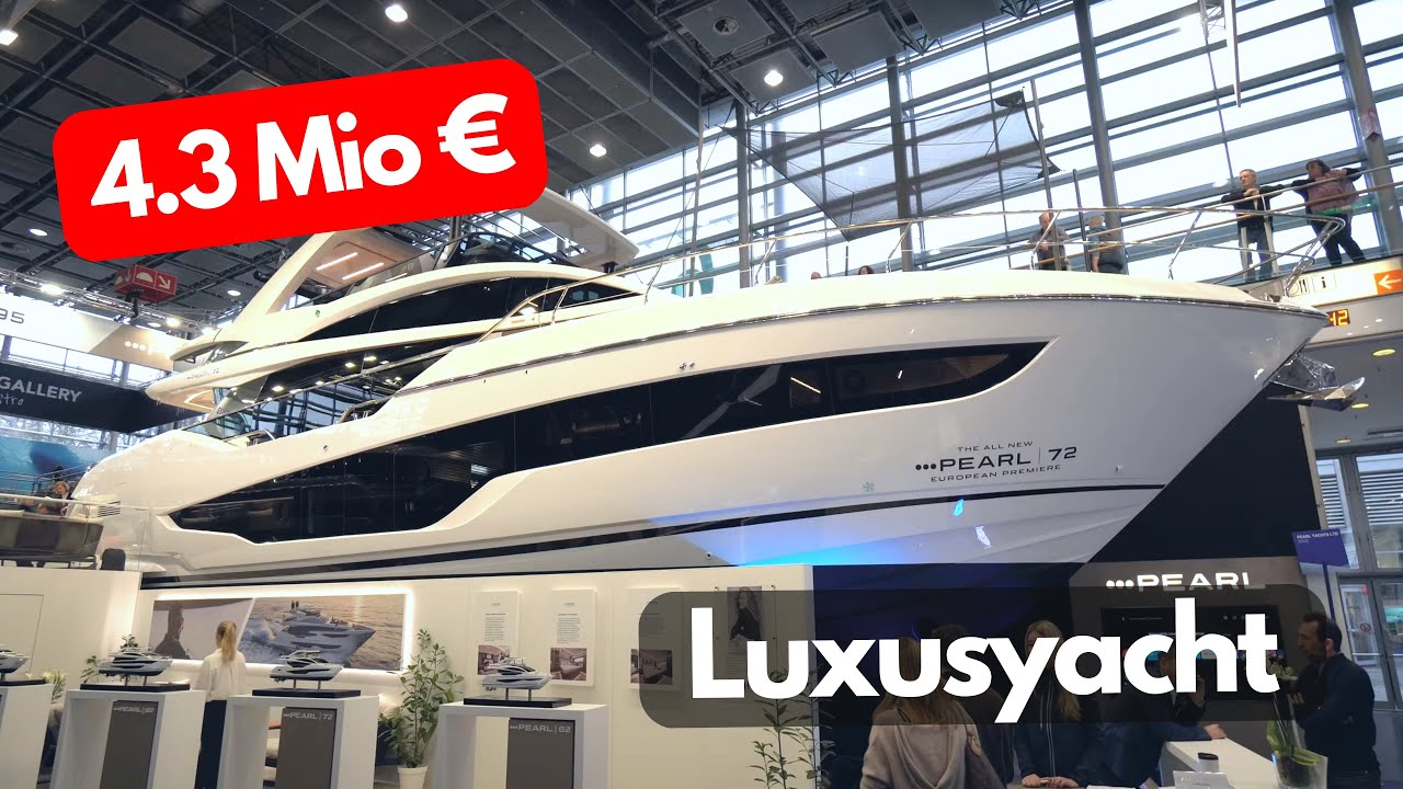 Autovehicul? Sau Superyacht Pearl 72 2024: 4,3 milioane de iahturi de lux pe 21,9 m. Tur în cameră cu toate detaliile.