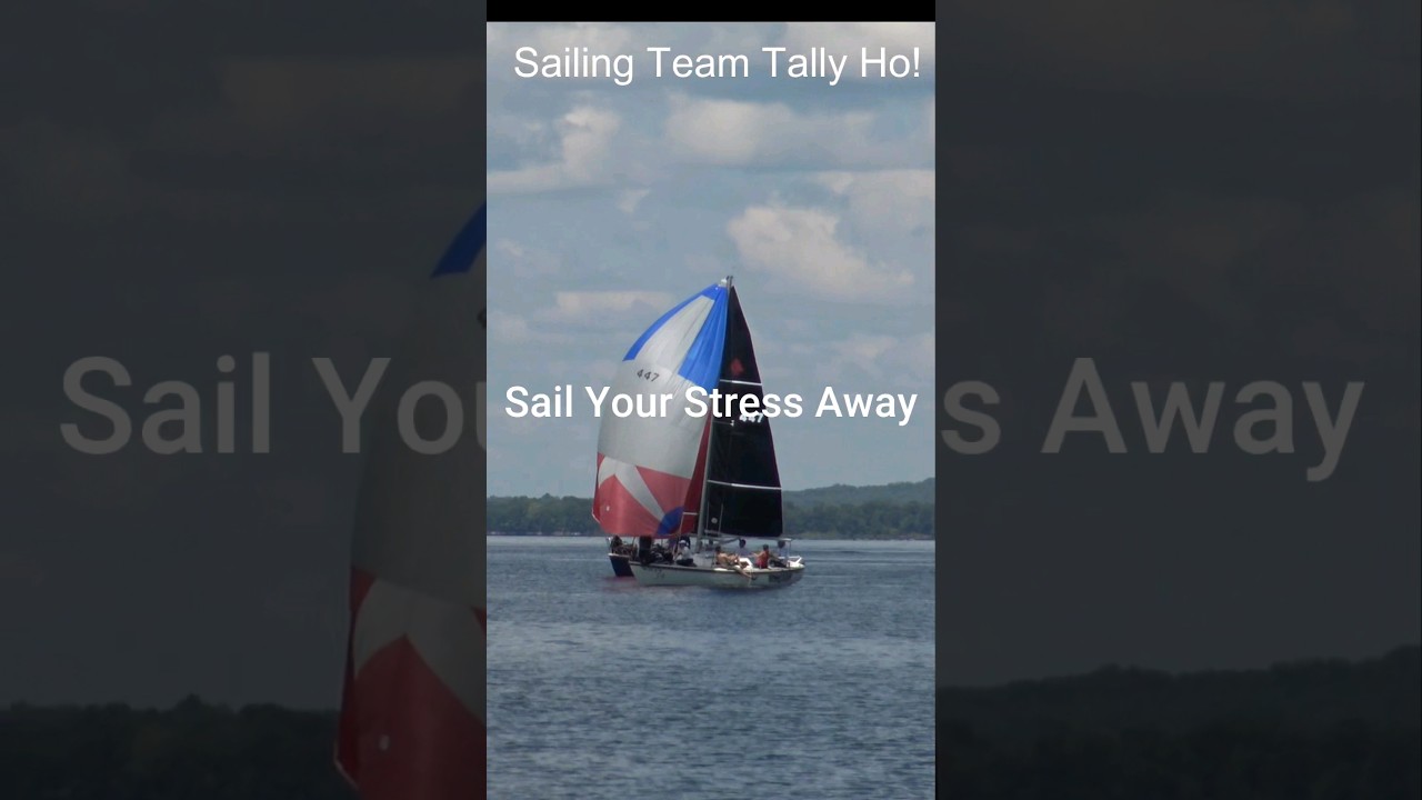 Navigând stresul departe! A peek at llr 53. #sailing #sailingvideo #regatta