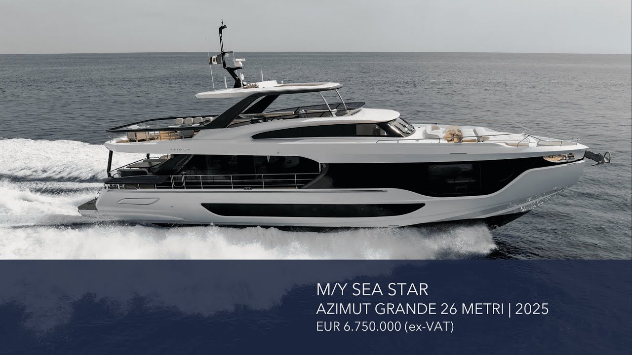 Azimut Grande 26 Metri - Full Walkthrough