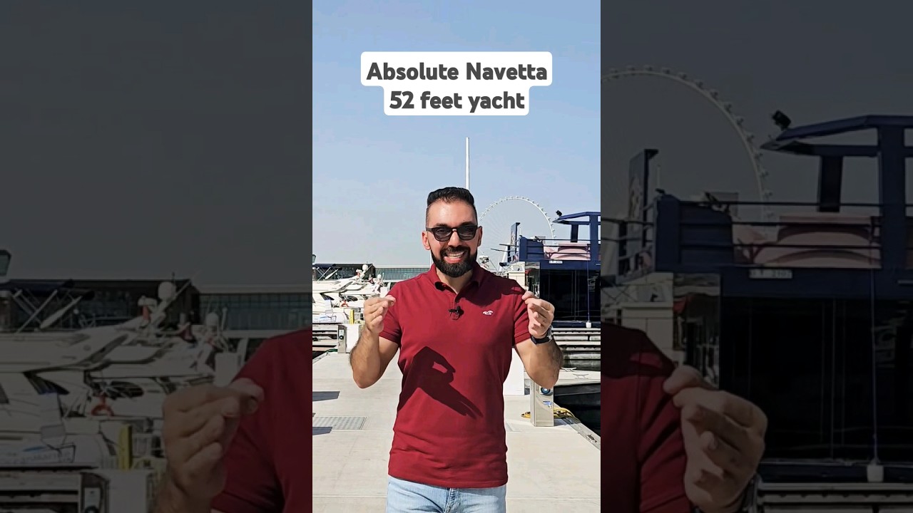 Absolute Navetta 52 2024! #Yacht #yacht #BOATS