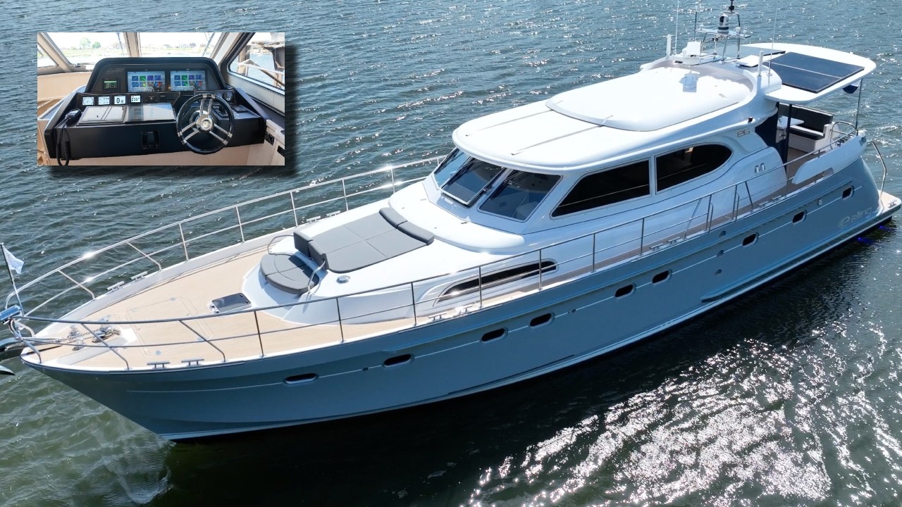 Acesta este Elling E6-Kevlar-Reinforced CE A Explorer Yacht cu un interval de 3.000 nm!