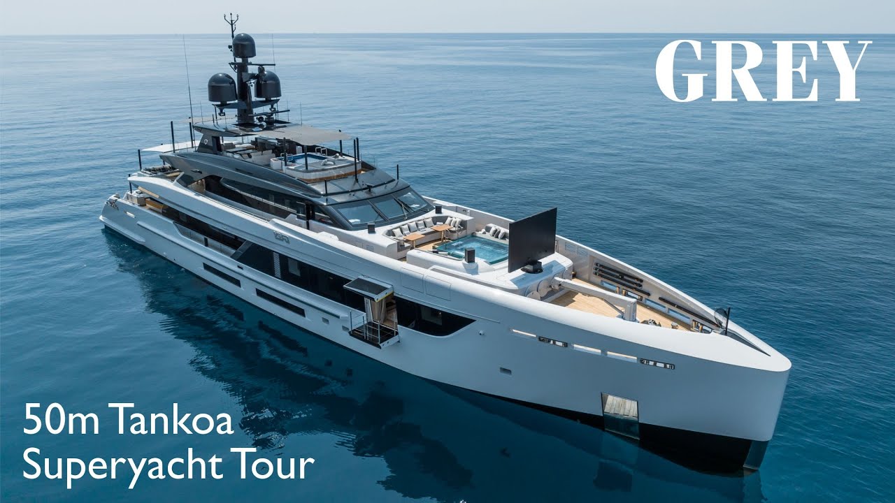 Grey Yacht - Nou 50m Tankoa S501 Superyacht Tour