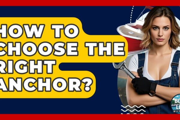 Cum să alegeți ancora potrivită? - Maeștri de viață cu barca