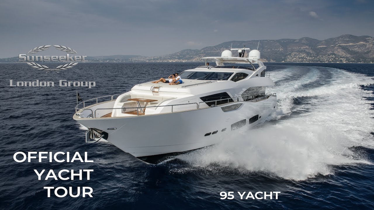 Tur oficial Sunseeker 95 Yacht