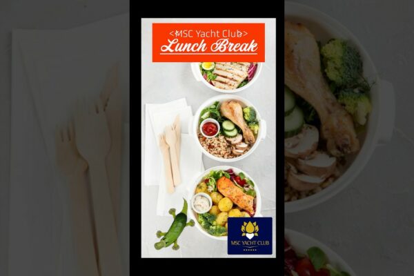 MSC Yacht Club Prânz Pauză #Cruiseship #Travel #MSC #cruiseline