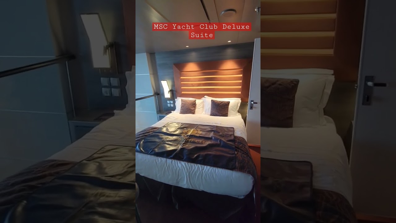 Cabin #15021- MSC Yacht Club Deluxe Suite #MSC #MeraViglia #Cruise #NewYork #NYC #VAcation