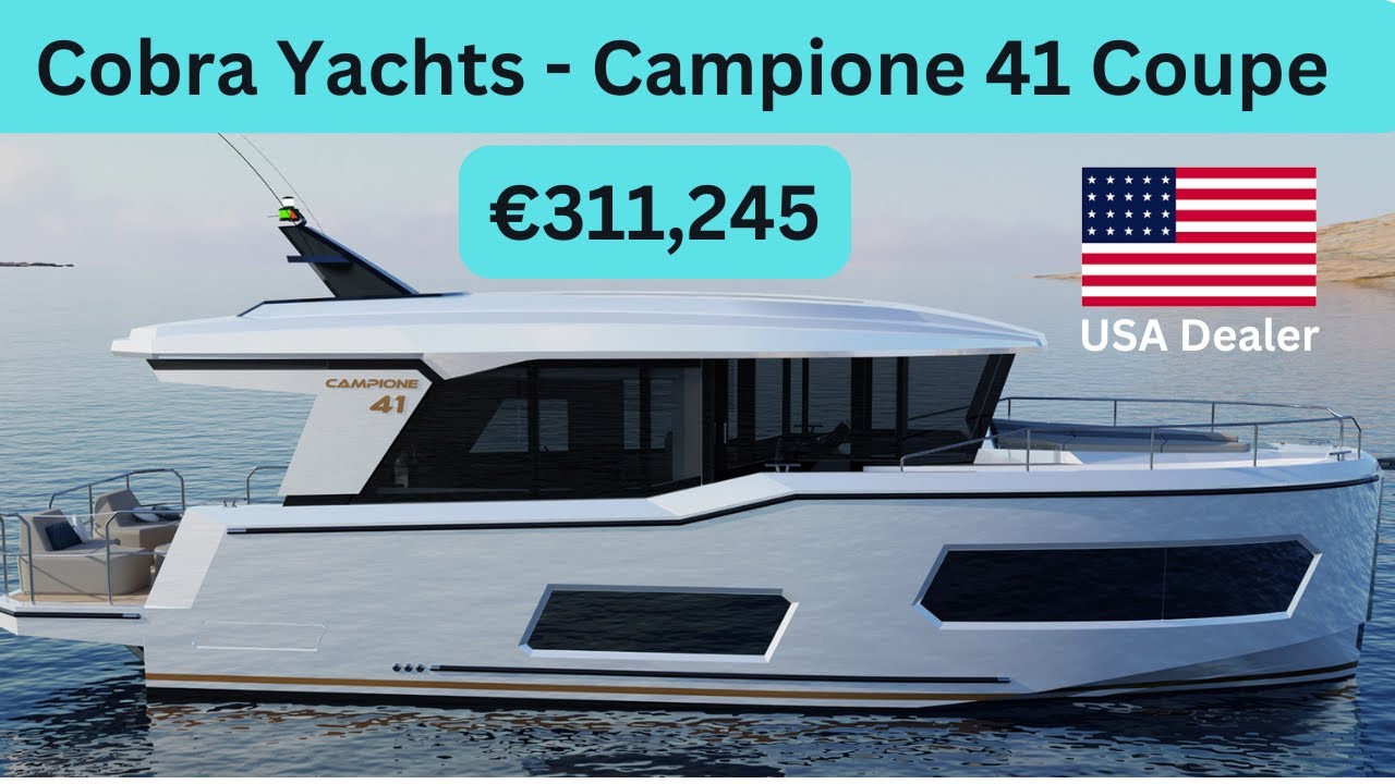 Turul de spectacole cu barca - nou 2025 Cobra Yachts Campione 41 Coupe - 311.245 €