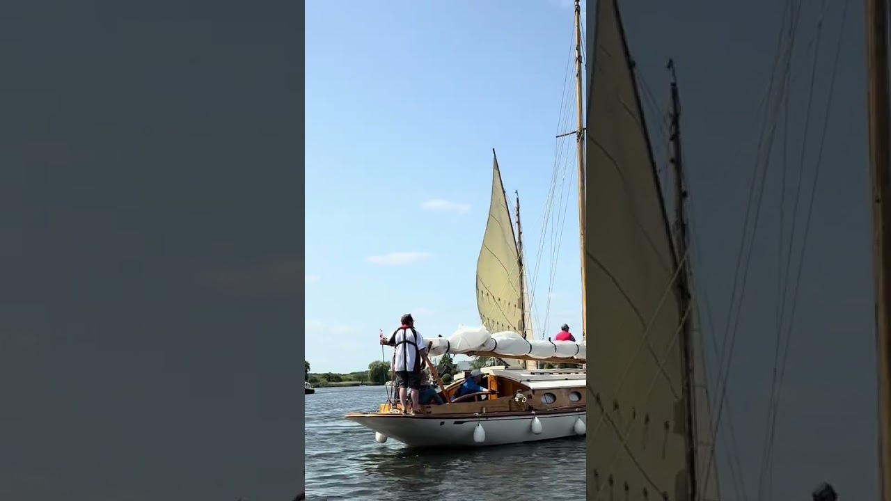 Three Rivers Race 2025 Ultimele bărci care se termină la Horning Sailing Club
