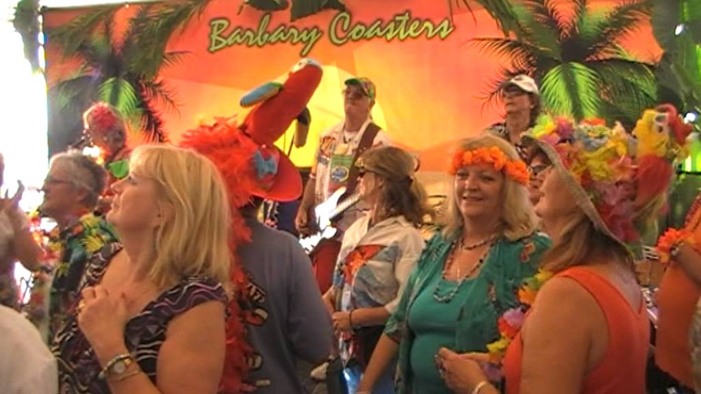 The Barbary Coasters ... Live Anniversary Party la Yorkey's Knob Boating Club,