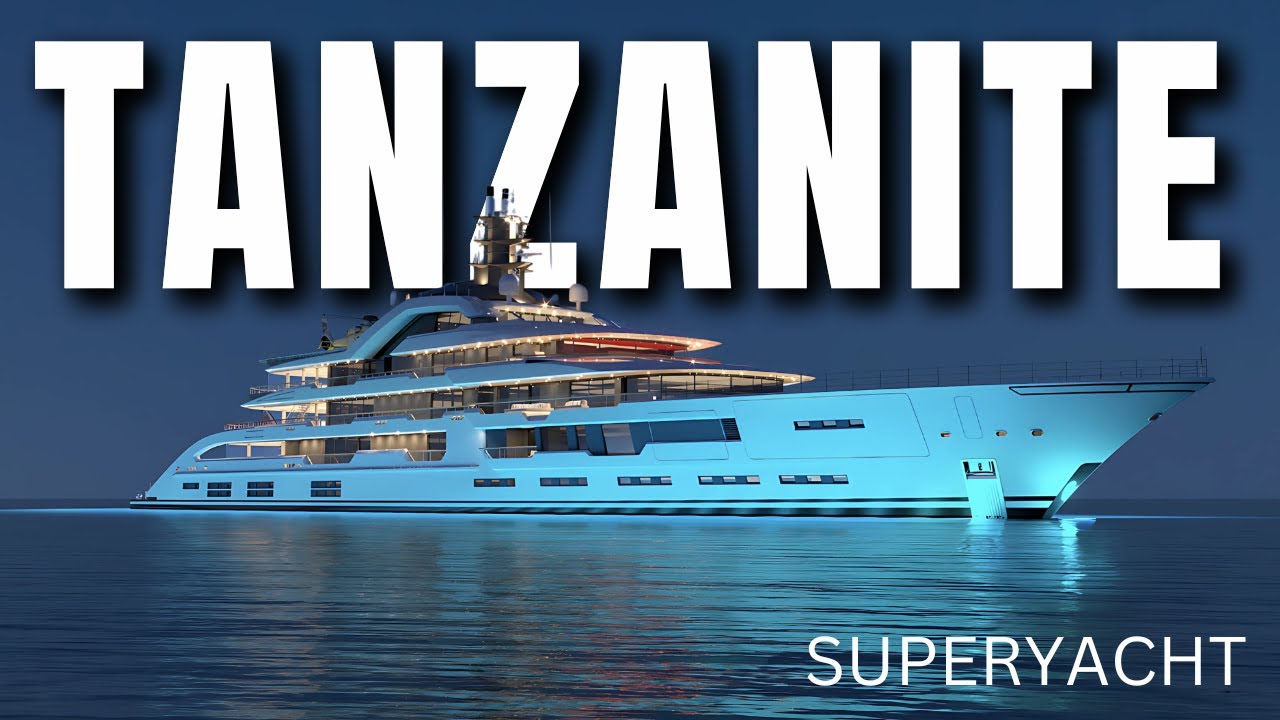 Tanzanit Superyacht de 120 m de la Amel în Olanda! Caracteristici de top
