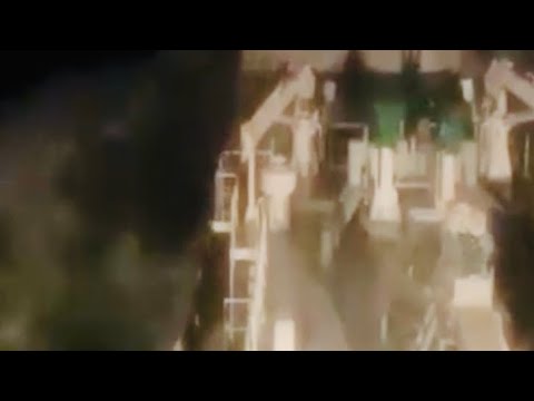 MV Roaz navighează pe vreme aspră