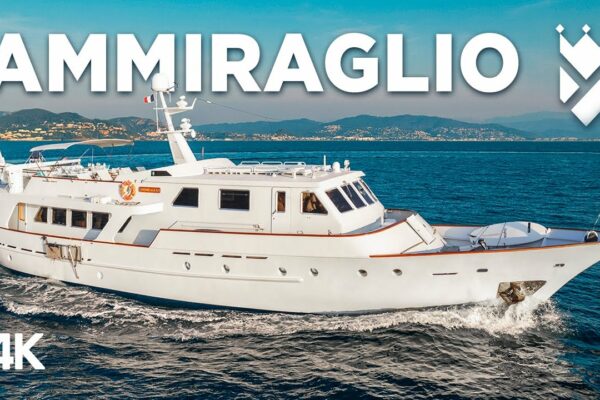Yacht superb în stil clasic de vânzare „Ammiraglio”