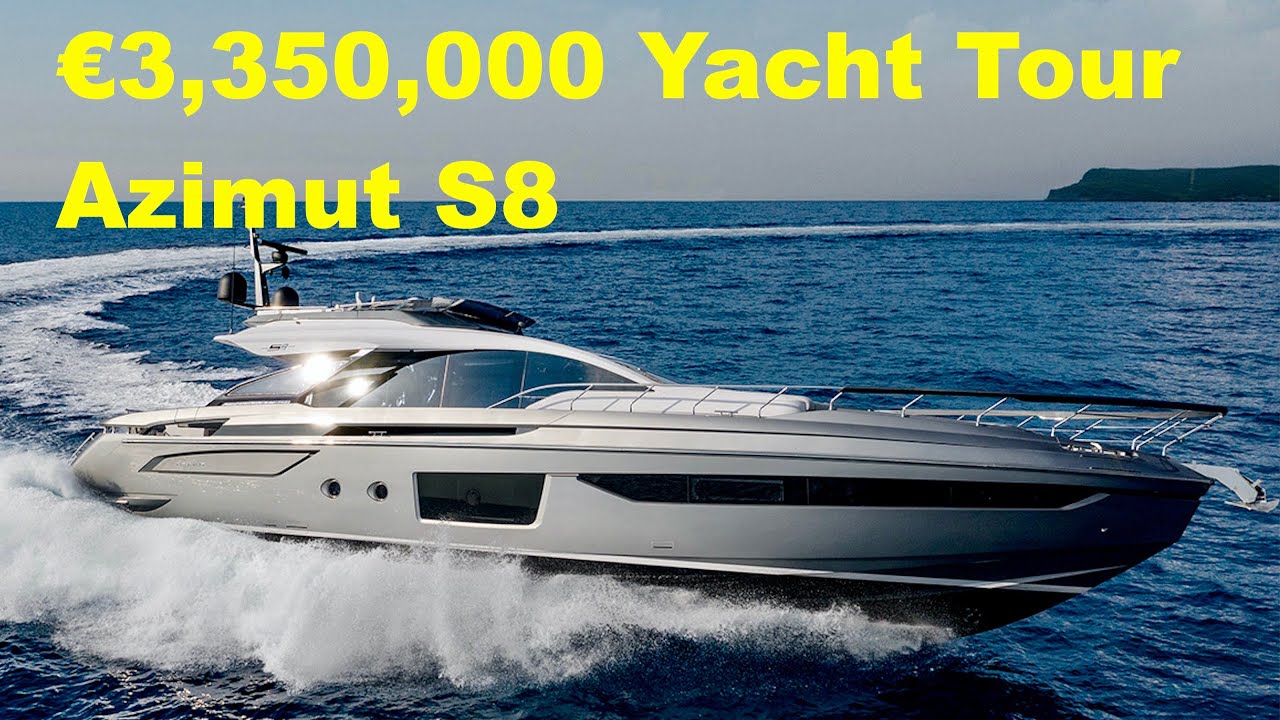 Iacht turistic de 3.350.000 €: Azimut S8