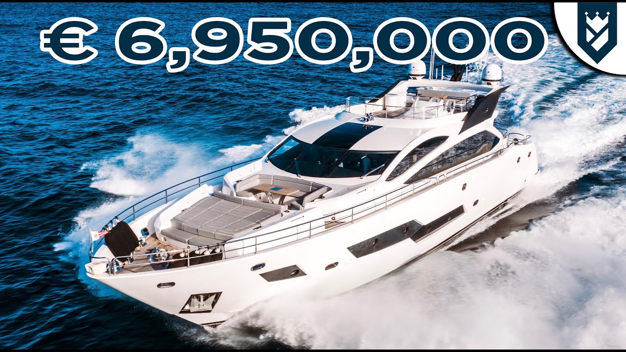 Acest iaht sport de 6.950.000 € Sunseeker 101 are câteva detalii unice!
