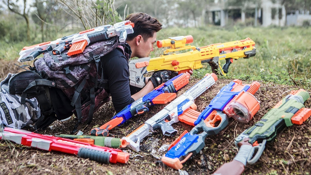 LTT Game Nerf War: Winter Warriors SEAL X NERF GUNS Fight Criminal Group Assassination 2