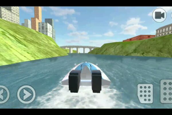 Simulatoare de curse Șofer de navă | Simulator de bărci de curse | cursa cu barca