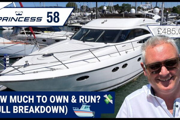 Prințesa 58 - Cât costă să deții (și să alergi) o barcă ca asta ??