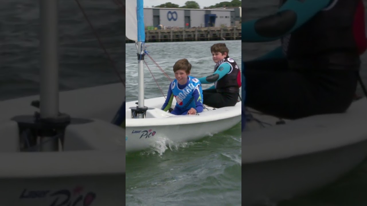 Copiii tăi vor naviga în această jumătate de termen? #Sailing #youthsports #watersport #shorts