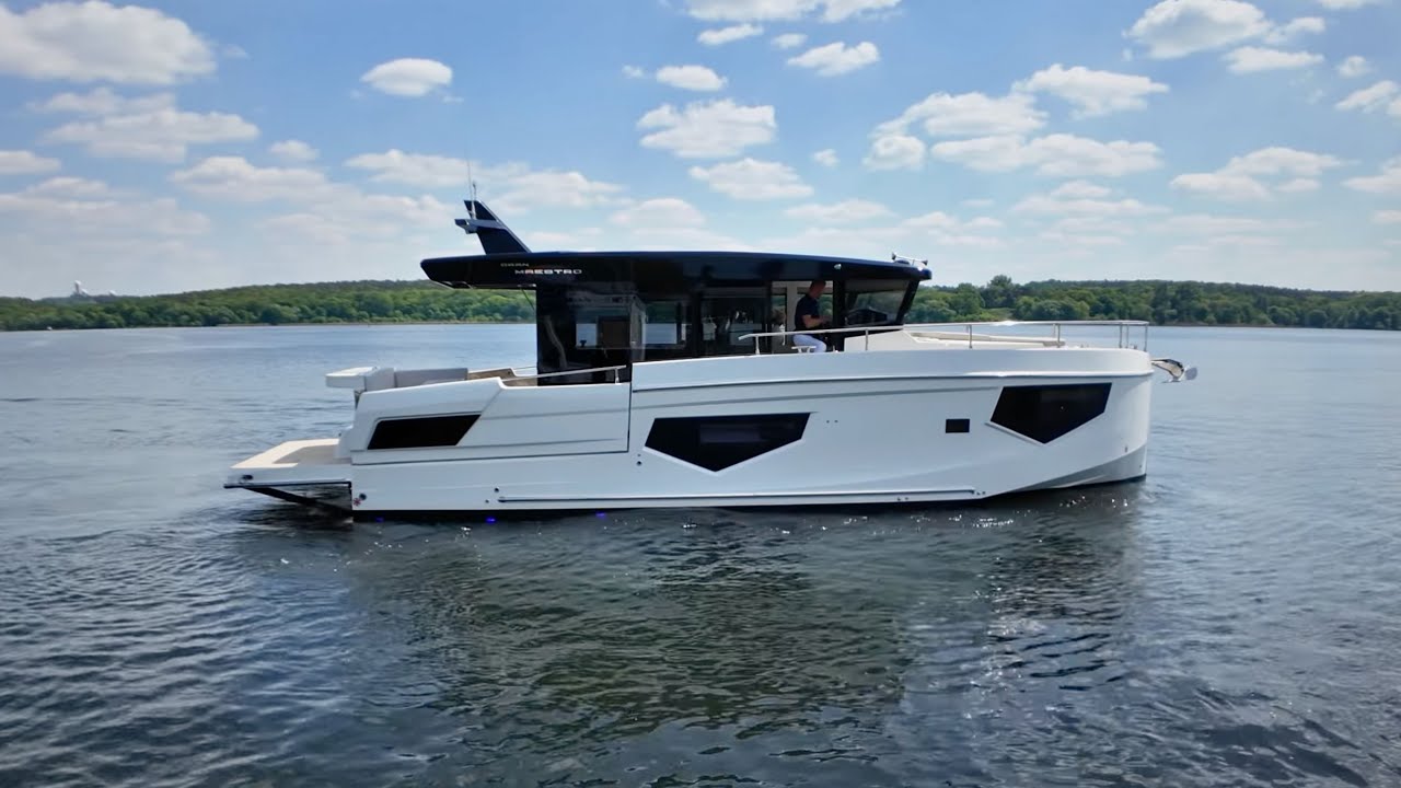 Volks-Luxus Yacht Boat pentru 330.000 €! Cobra Yacht Gran Maestro 43 Test Drive din Berlin