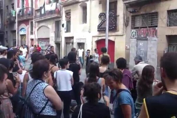 Sant Joan Fiesta 2015 Barcelona El Raval